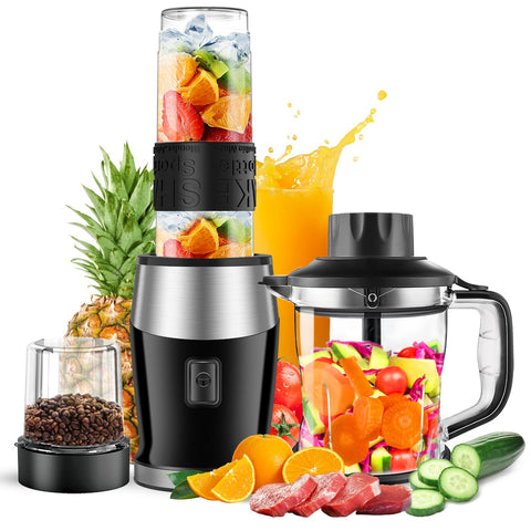 Goelunmy blender 700W motor for smooth shakes and smoothies.