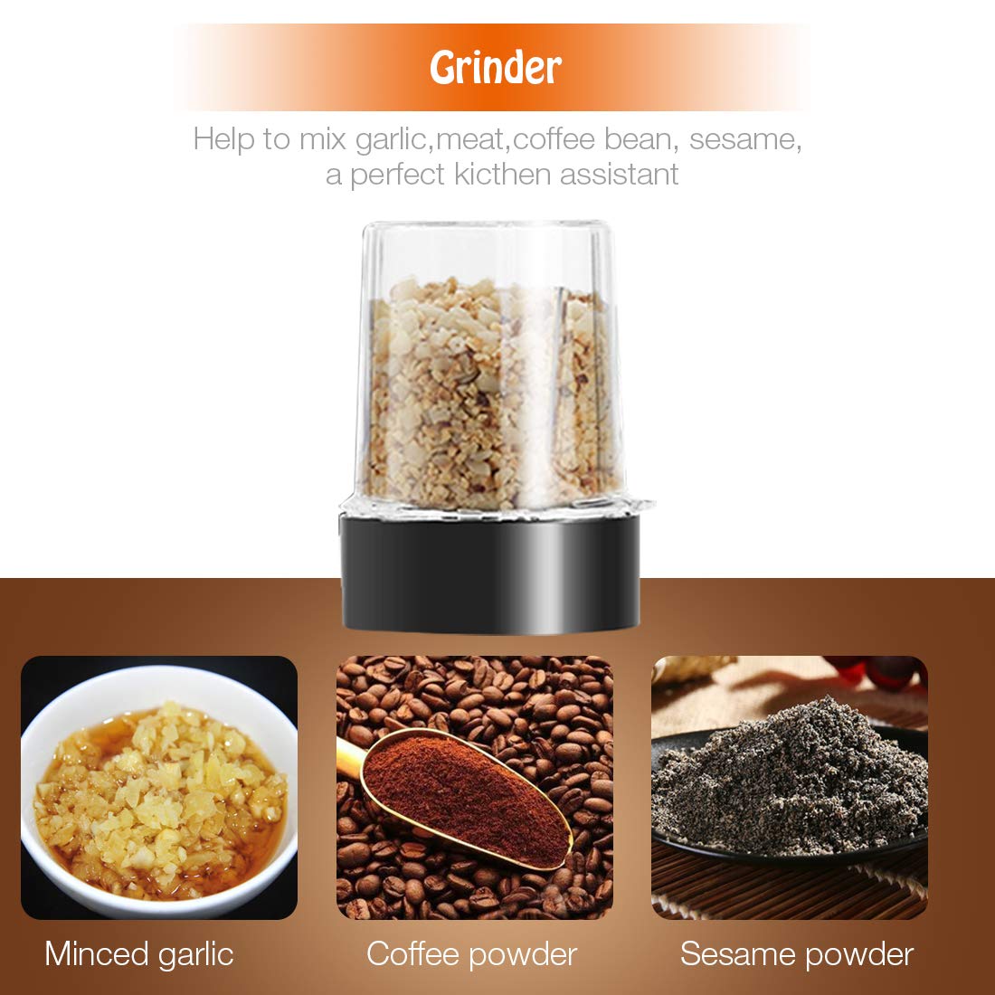 Goelunmy dishwasher-safe parts simplify cleanup after blending.
