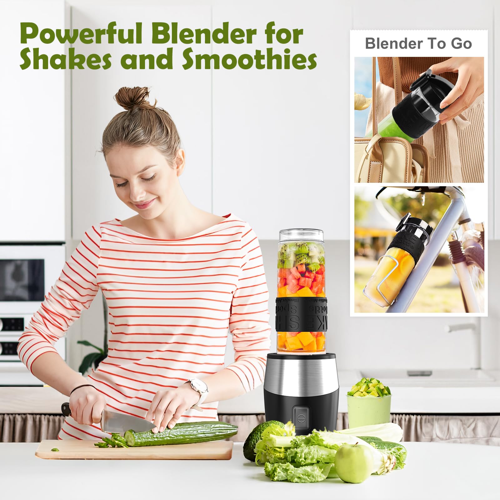 Goelunmy food chopper 50oz capacity handles vegetables and beans.