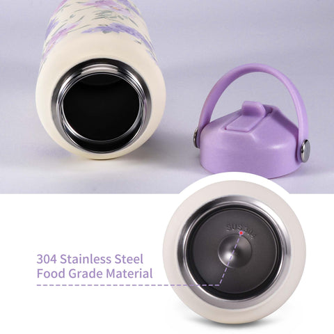 Goetland bottle wide mouth, convenient for ice and cleaning.