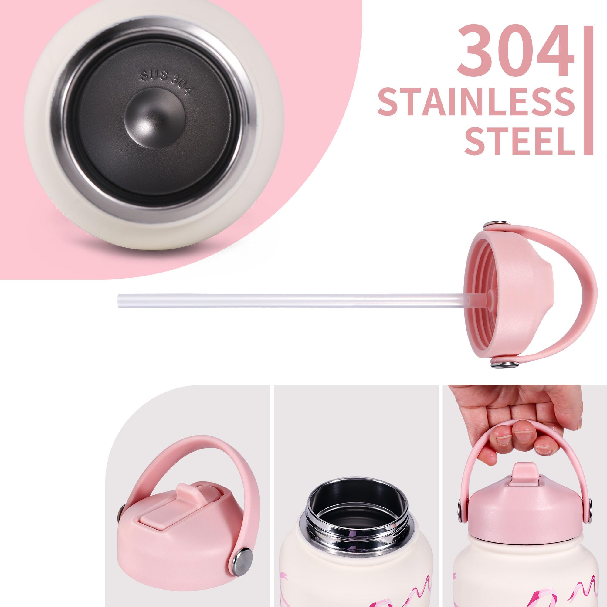 Goetland Ribbon Bottle ergonomic handle design for easy carrying