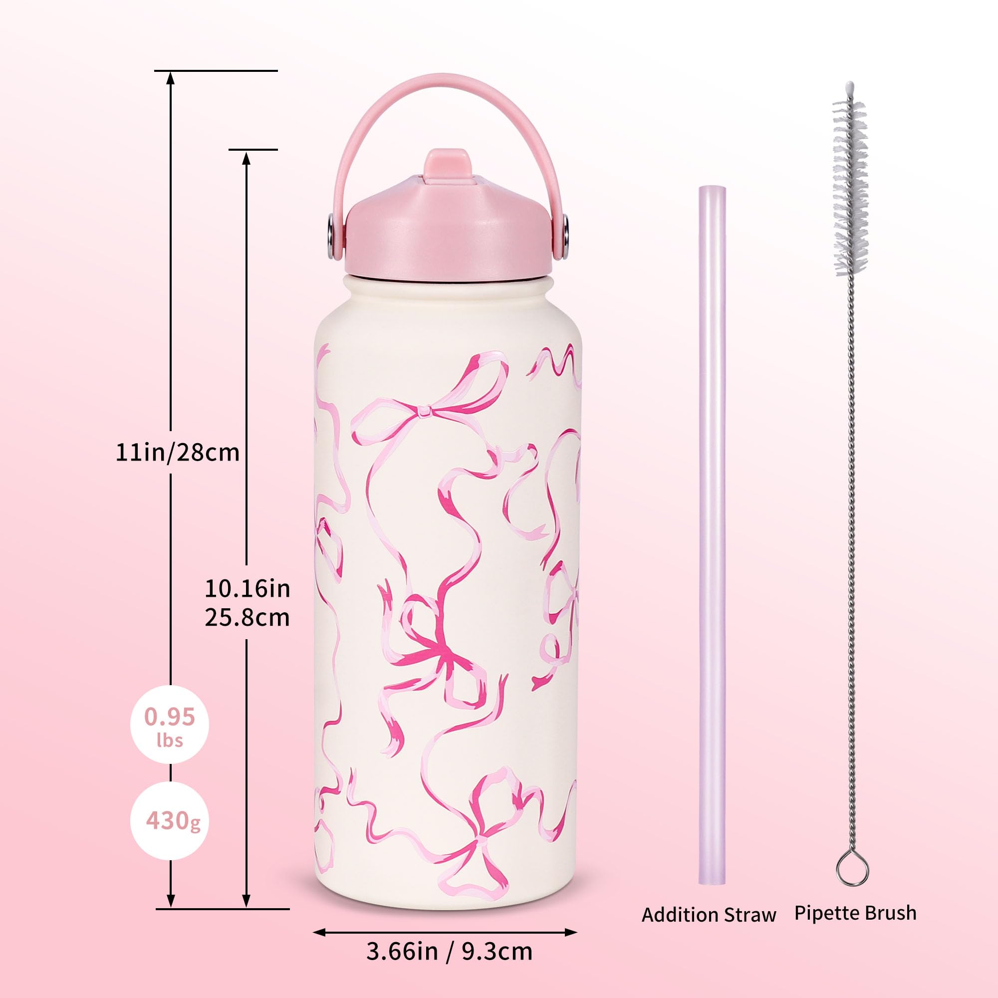 Goetland Ribbon Bottle UV print finish showcasing vibrant colors and durability