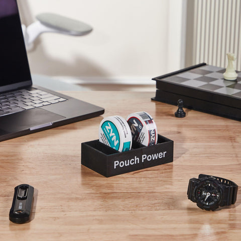 GoFika Zyn Holder compact size fits desks, drawers, or shelves