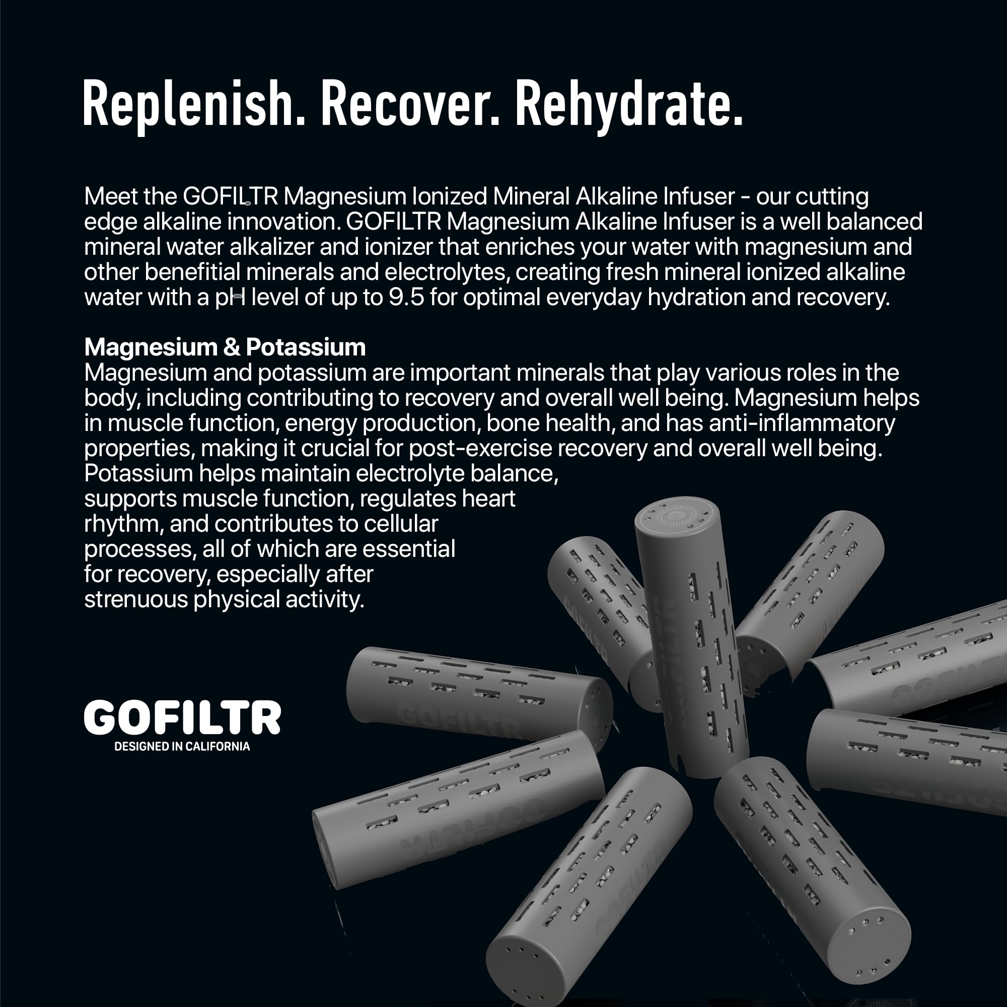 GOFILTR mobile-app-hydration-assistant tracks refills.