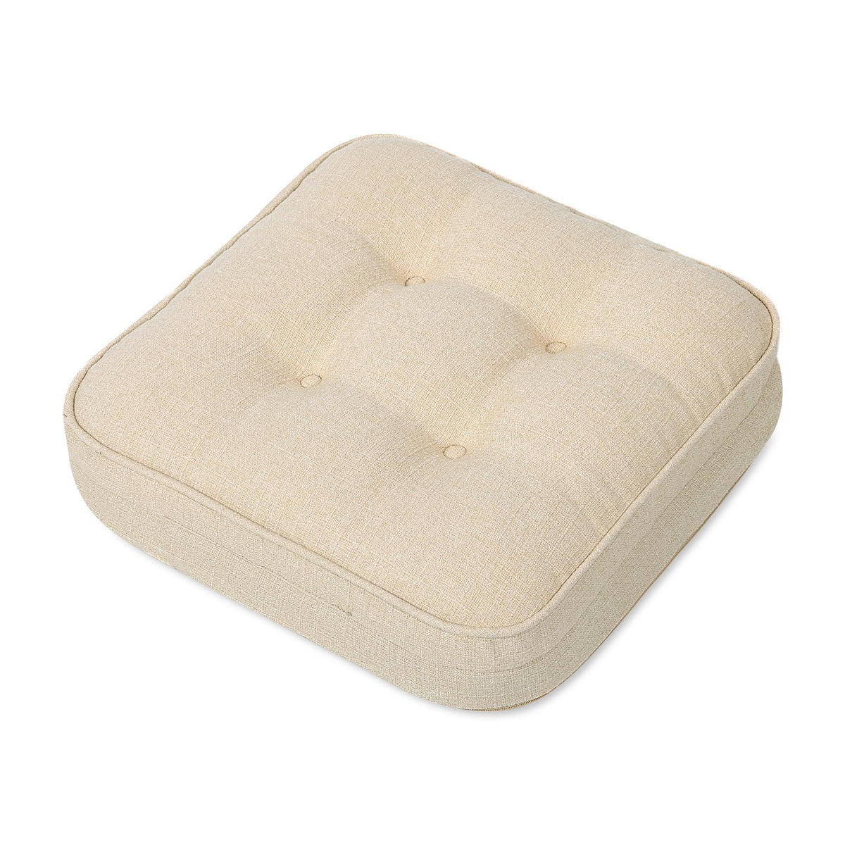 GOFORIT chair cushions top view highlights plush memory foam comfort