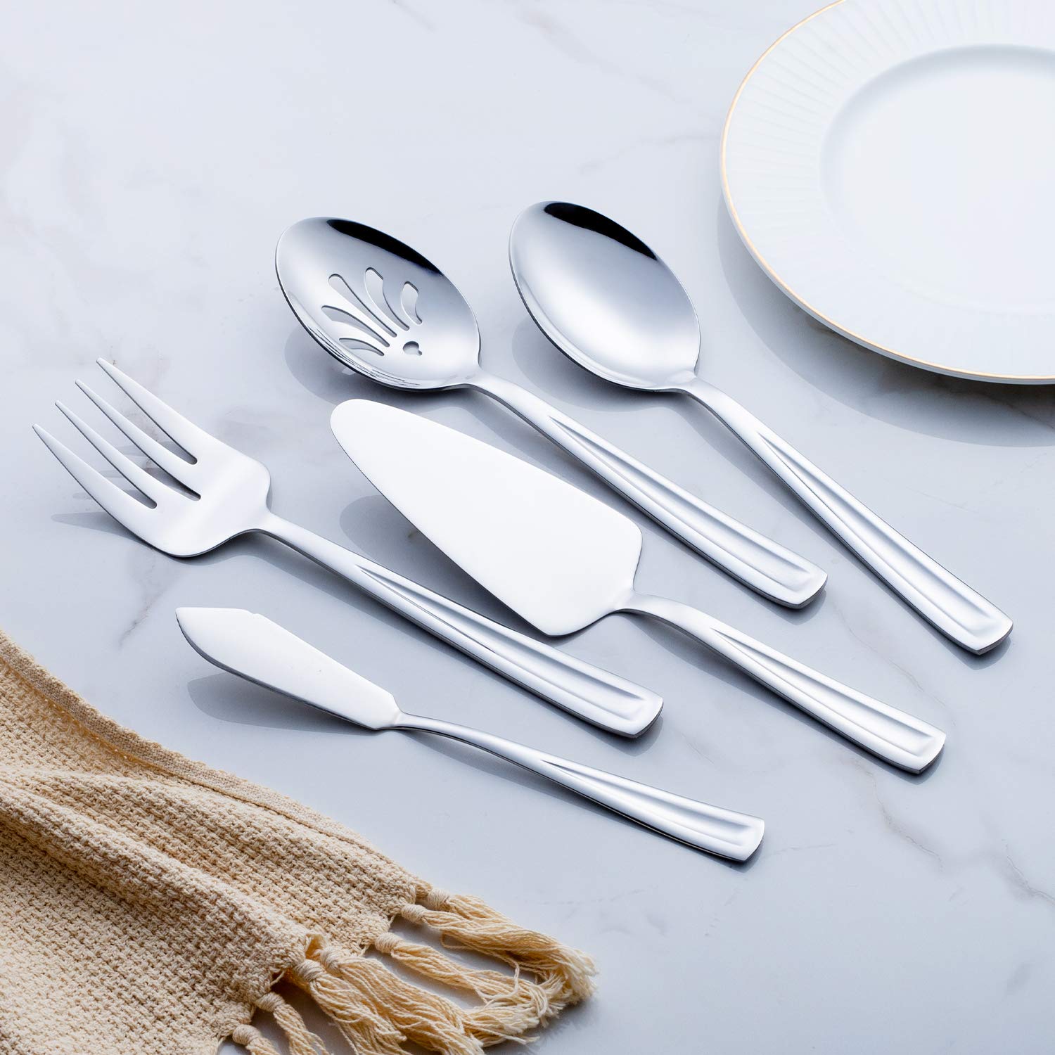 GoGeiLi serving spoon for versatile dining and smooth stirring during meals.