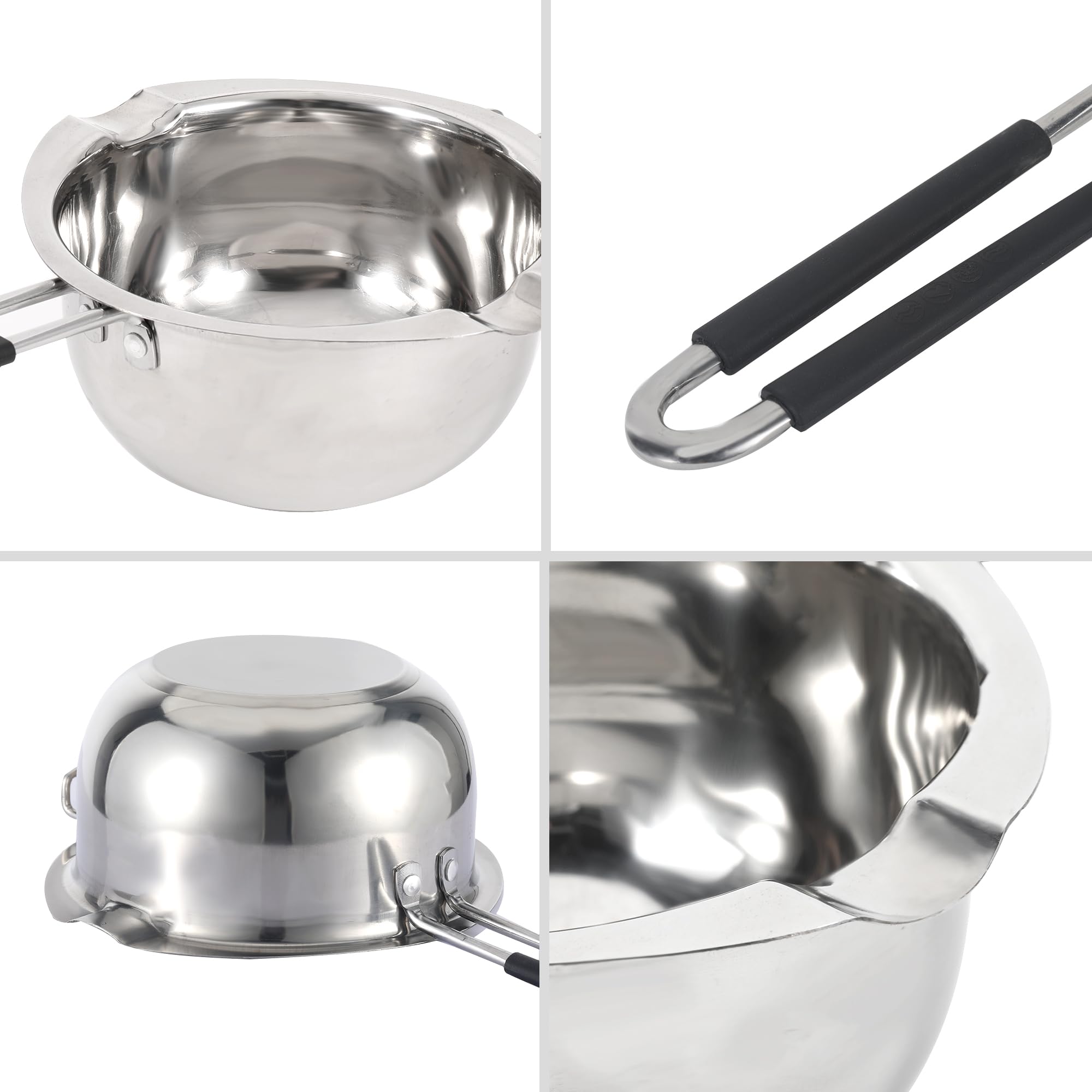 Goging easy-clean design simplifies after-melt cleanup with warm water
