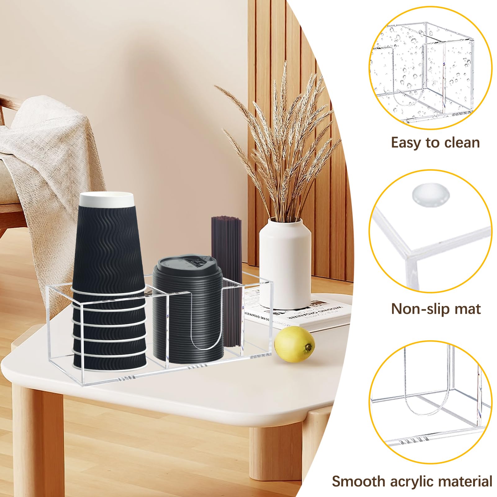 Goindy silicone pads prevent slipping and protect countertops during daily use.