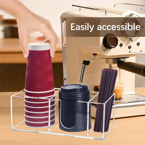 Goindy coffee bar organizer enhances countertop organization and everyday convenience.
