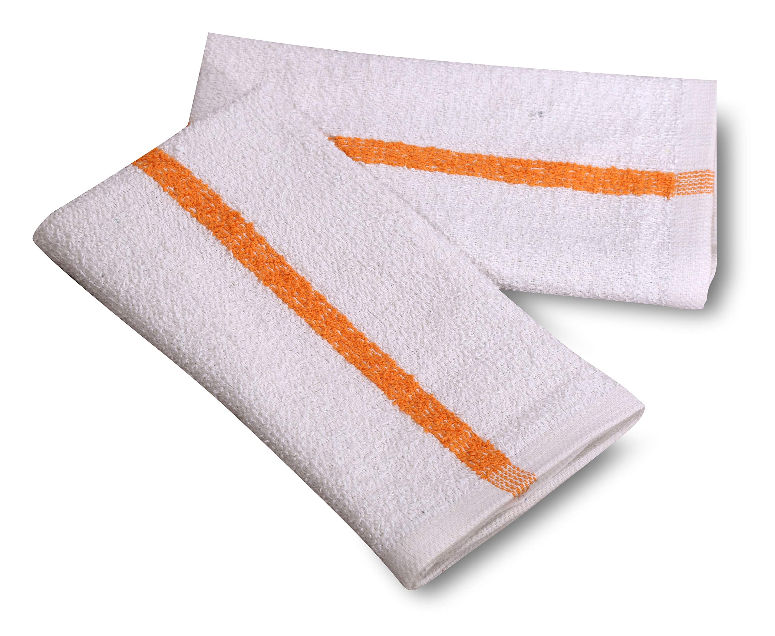 GOLD TEXTILES bar mop multipurpose white towel for kitchen cleaning