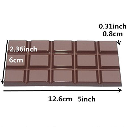 Goldbaking chocolate bar maker side view highlights sturdy design and uniform bar formation.