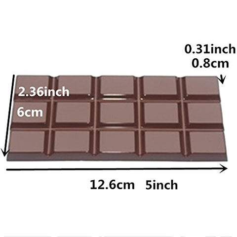Goldbaking chocolate bar maker side view highlights sturdy design and uniform bar formation.