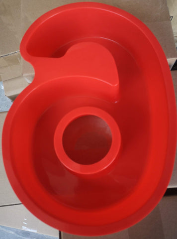Goldbaking oven-safe number moulds compatible with baking, microwaving, and freezing.