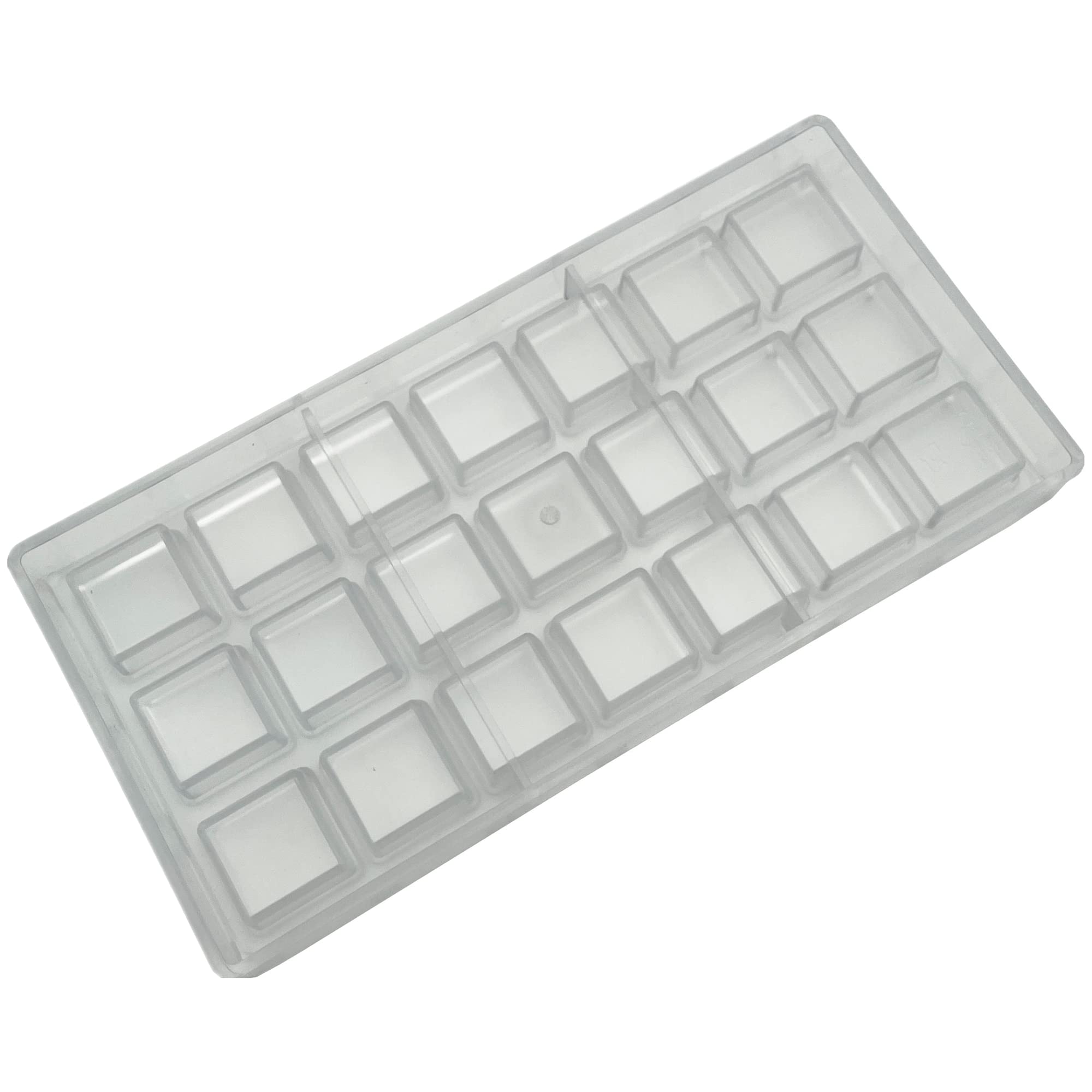 Goldbaking square mould even cavity edges for uniform pieces