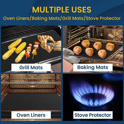 Goldeer liner can be used as a baking sheet for roasting.