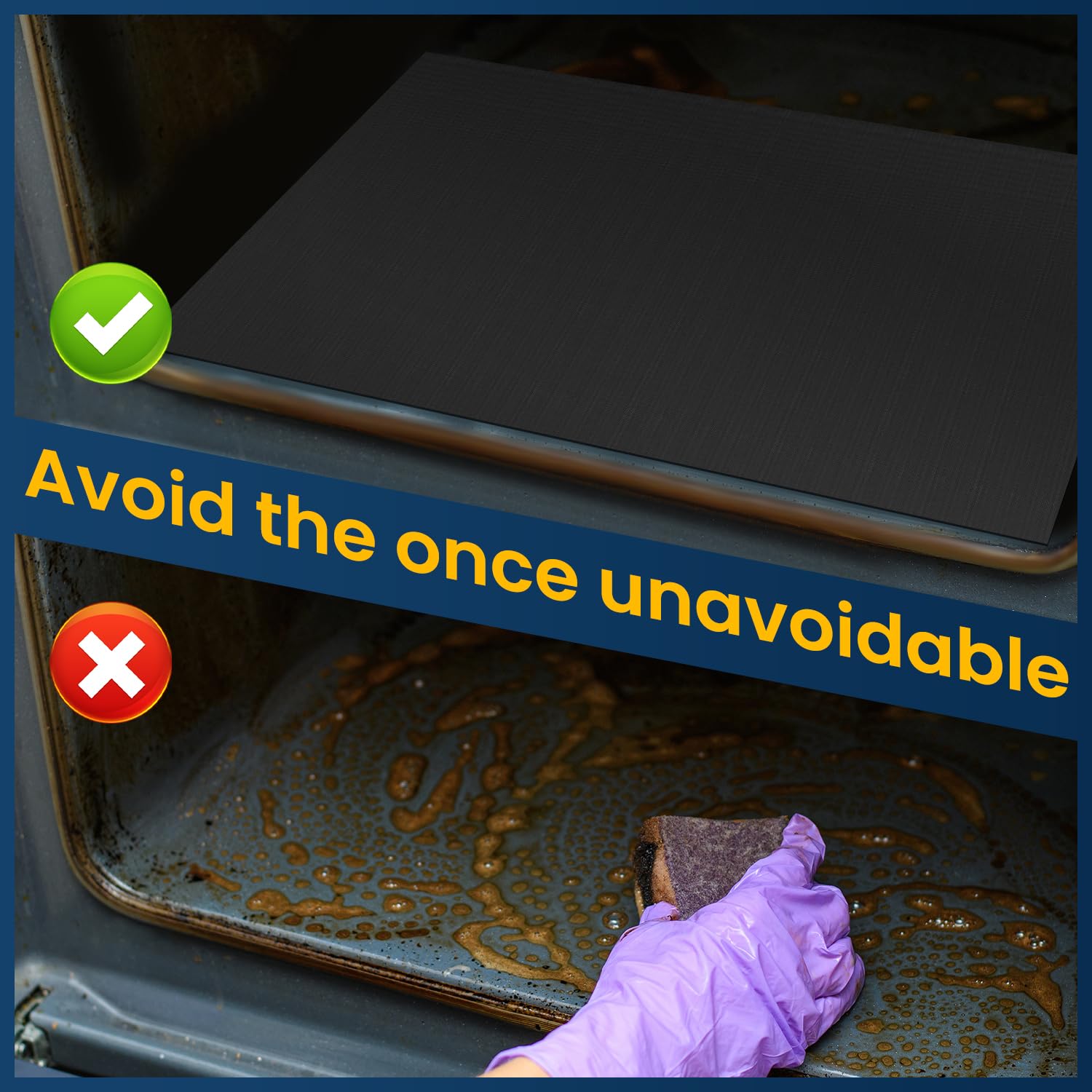 Goldeer liner is BPA-free and PFOA-free for safe kitchen use.