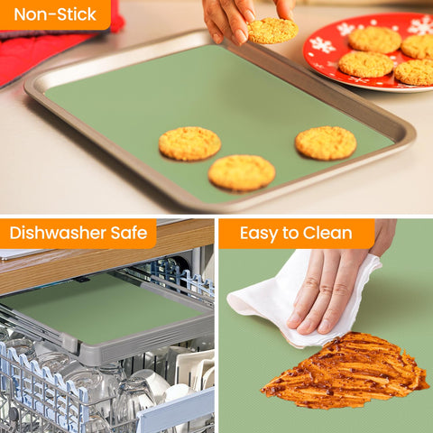 Goldeer mat reusable and easy to clean after use.
