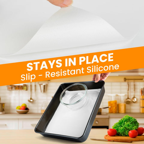 Goldeer mat is dishwasher-safe for quick cleanup after baking.