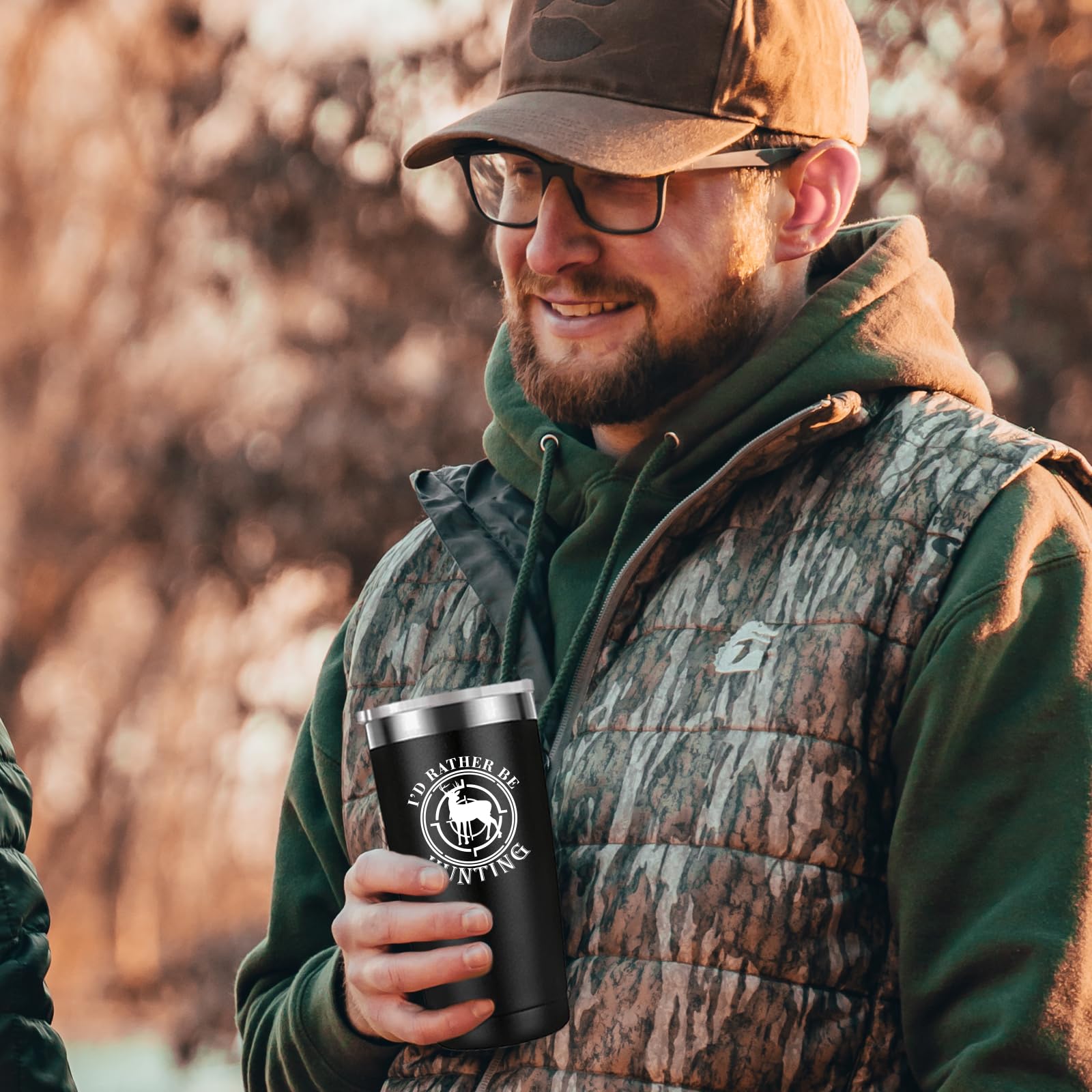 Golden Associate leakproof lid helps prevent spills during treks