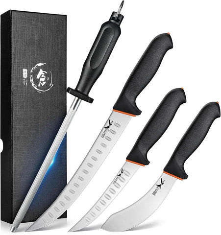 Golden Bird 6-inch boning knife ready for precise meat prep