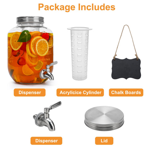 Goldfishwa lemonade dispenser, a stylish centerpiece for weddings and parties.