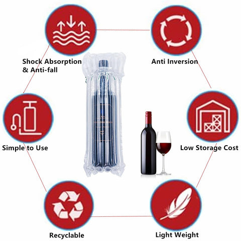 Goldhik independent air-column sleeves maintain protection if one leaks.