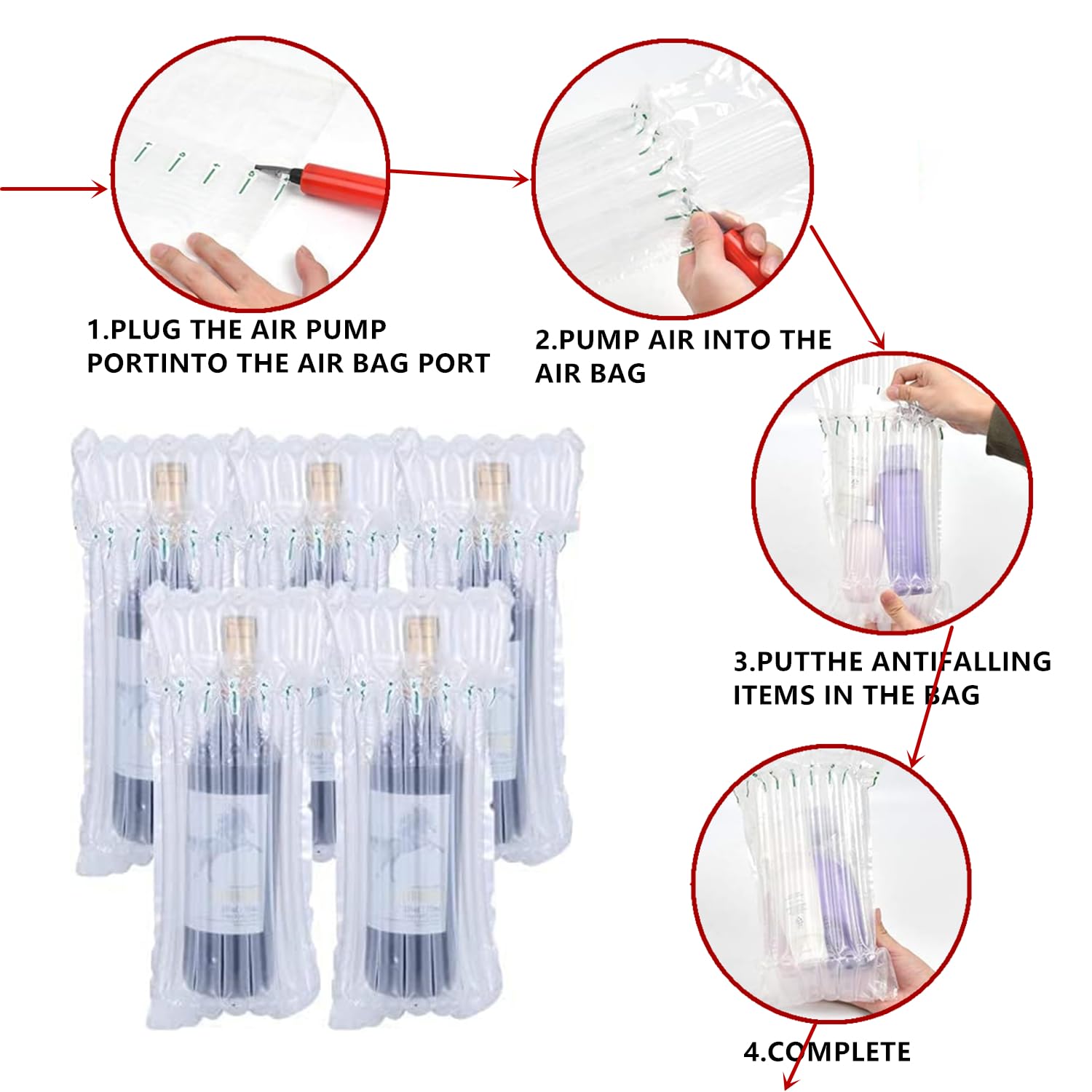 Goldhik multi-purpose protective wrap for wine and other fragile items.