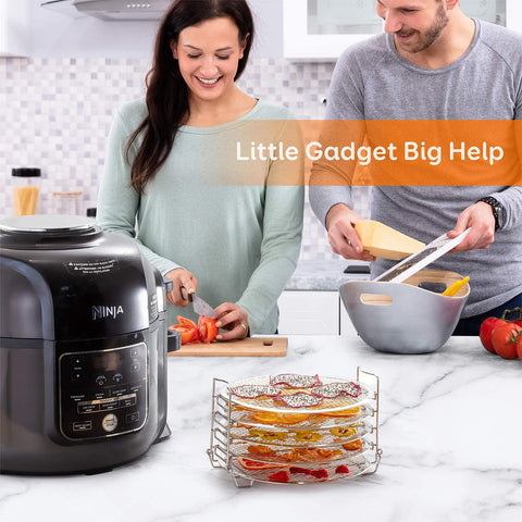 Goldlion dehydrator rack uses food-grade stainless steel for daily use.