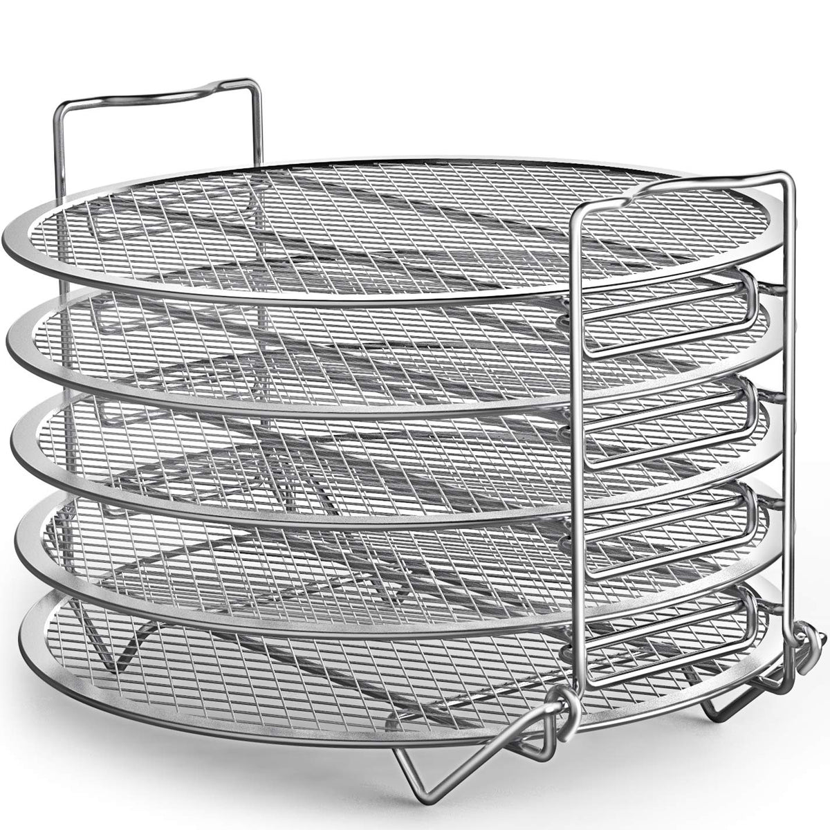 Goldlion dehydrator rack in stainless steel for durable, food-safe use.