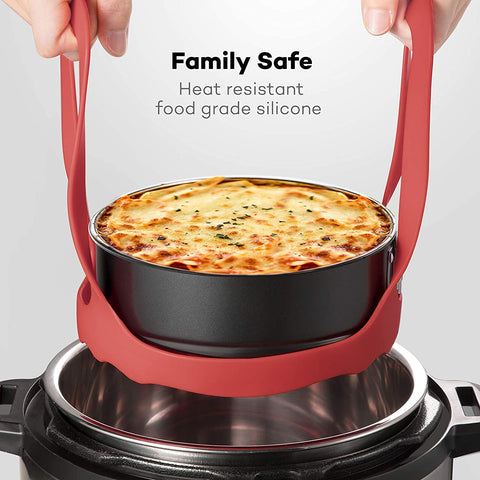 Goldlion silicone sling lifter provides heat resistance for safe handling.