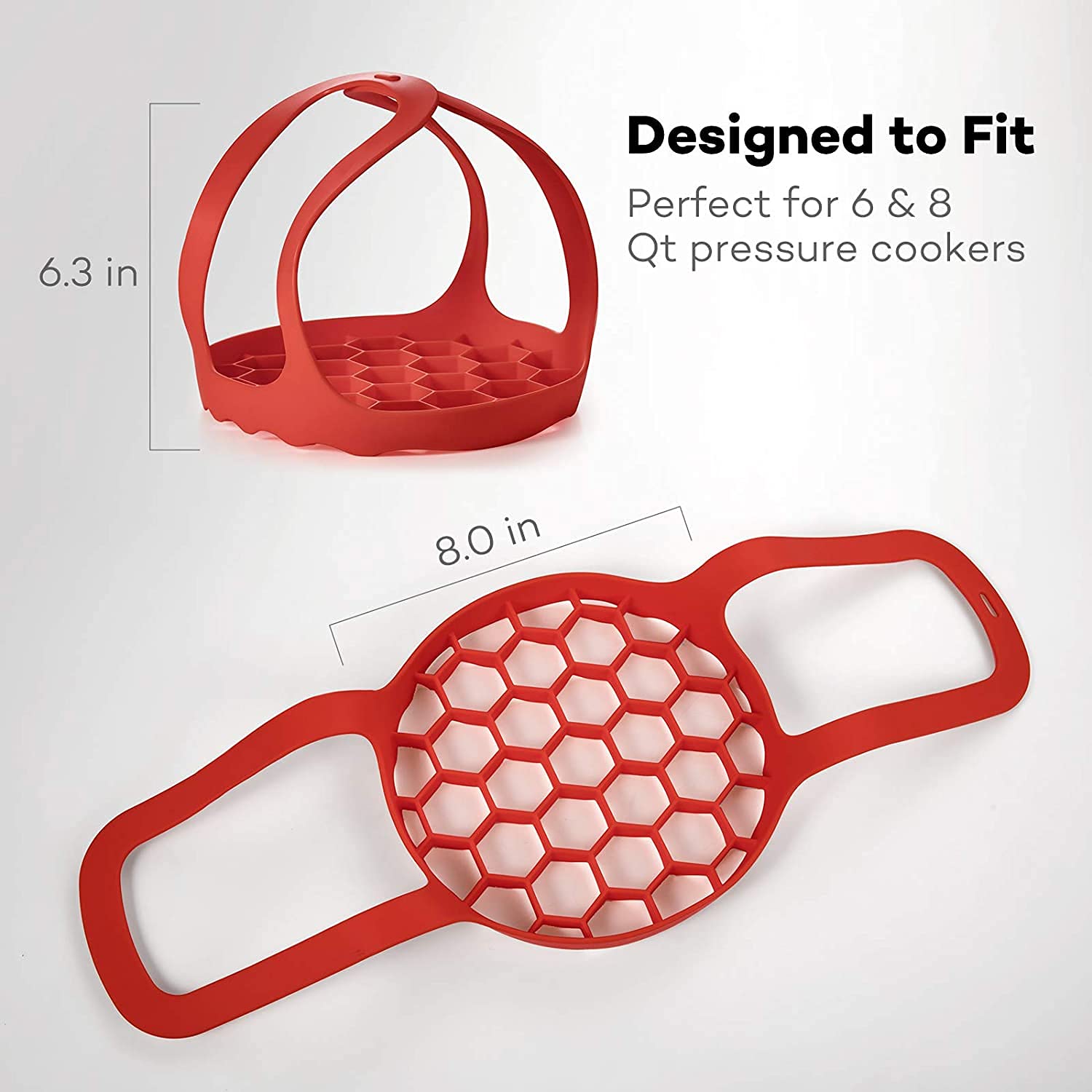 Goldlion silicone sling lifter compatible with Instant Pot 8-quart units.