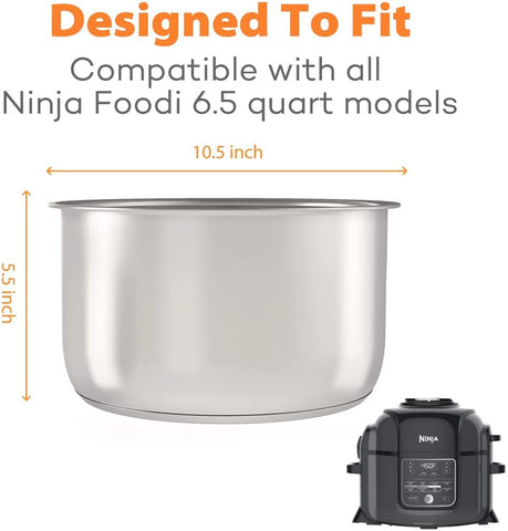 Goldlion stainless steel inner pot made of 304 grade steel for durable use.