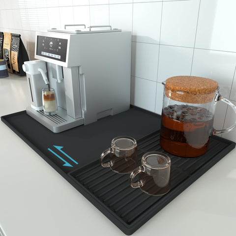 Golener under-sink mat doubles as cabinet liner and pet mat