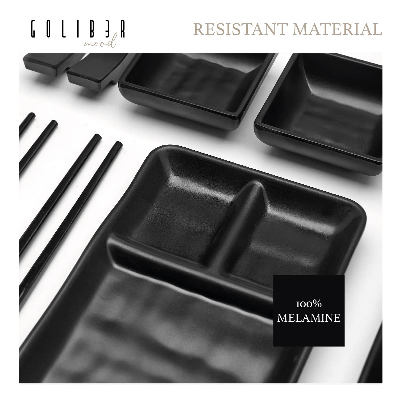 Goliber chopstick stands keep utensils upright and tidy.