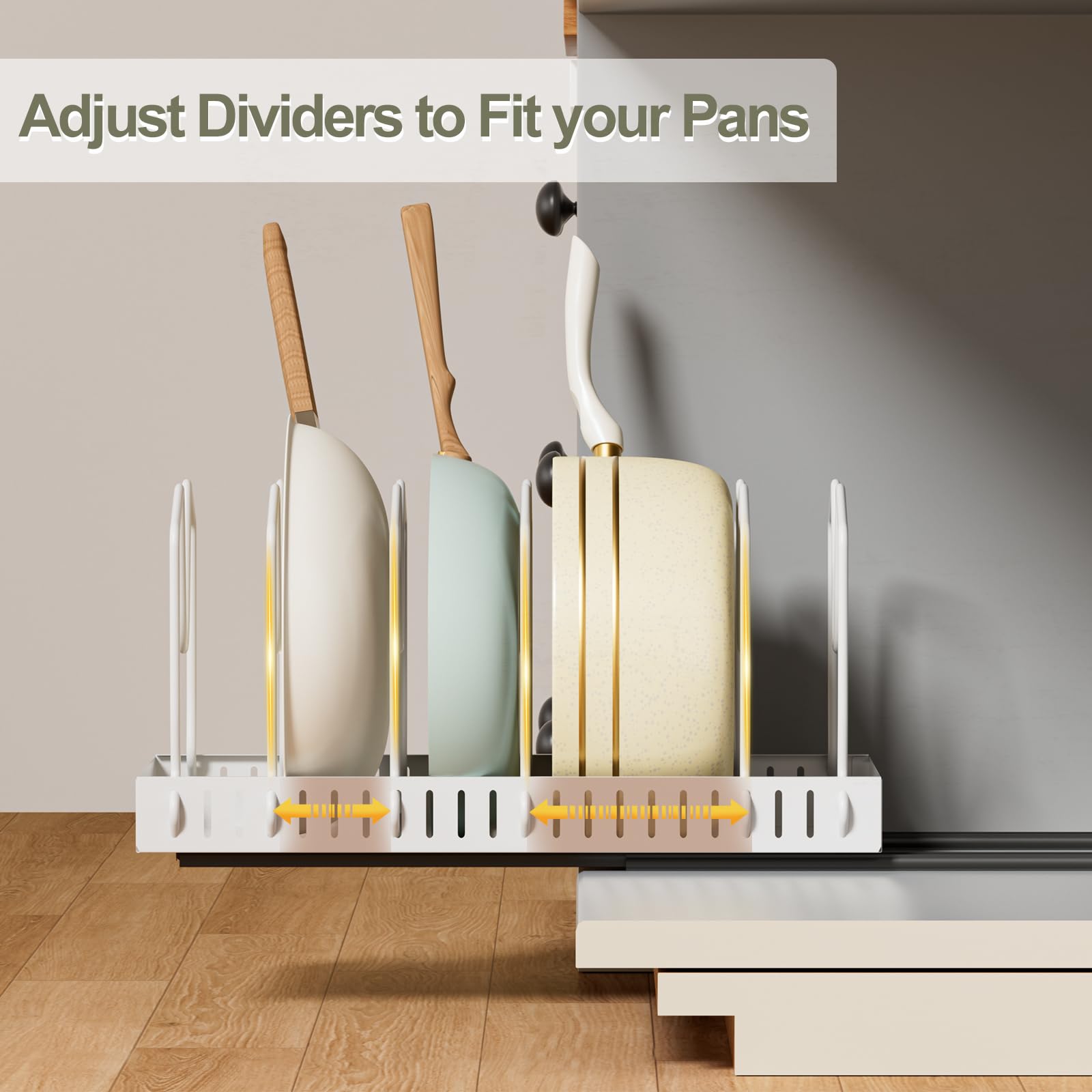 GoMaihe durable 55 lb tray supports heavy pots with simple cleaning