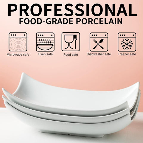 Gomakren dinner party setup with coordinated white serveware