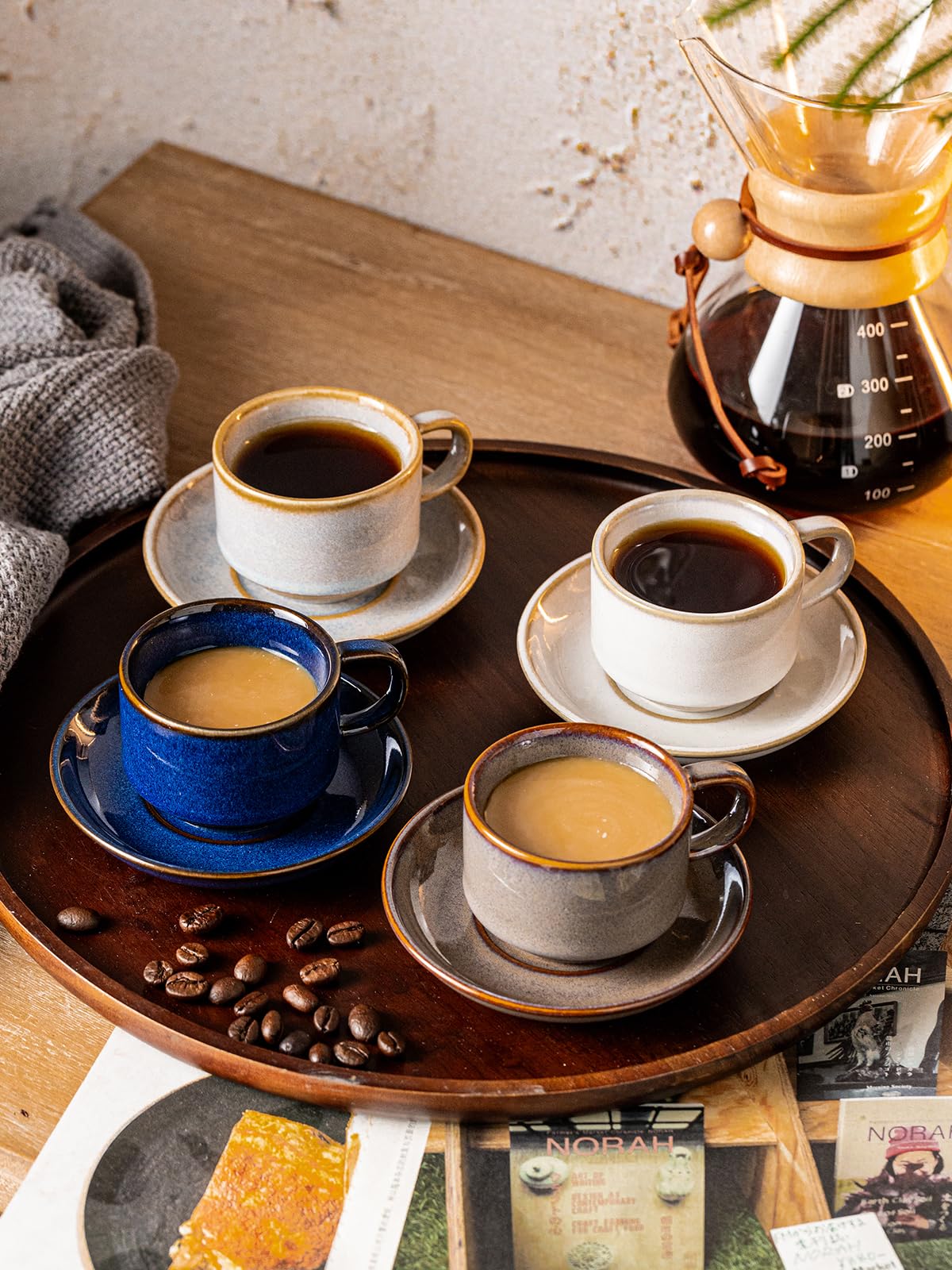 Gomakren dishwasher-safe cups simplify cleanup after busy mornings.