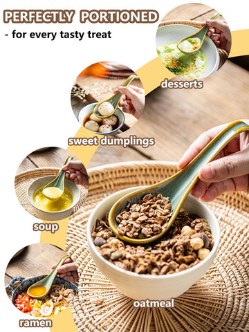 Gomakren elegant spoons suit both casual and formal dining