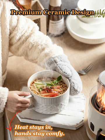 Gomakren microwave-safe bowl ideal for quick reheats at home or in office.
