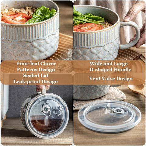 Gomakren porcelain microwave-safe bowl ideal for quick reheats.