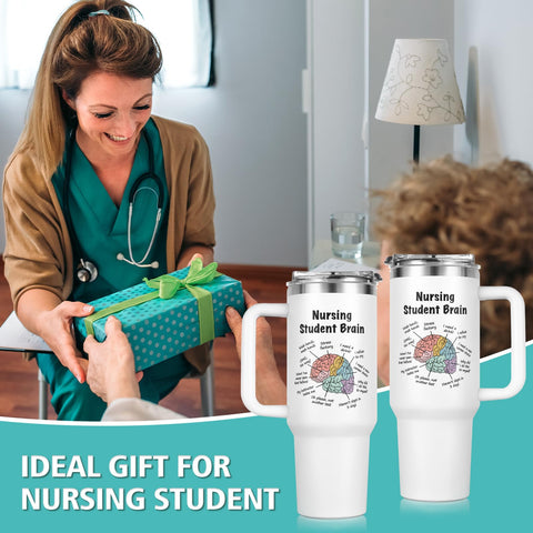 GoMelley double-wall insulated tumbler maintains hot or cold drinks on busy days.
