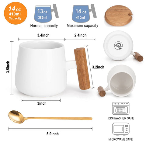 GOOD ALWAYS dishwasher-microwave-safe mug for easy cleaning