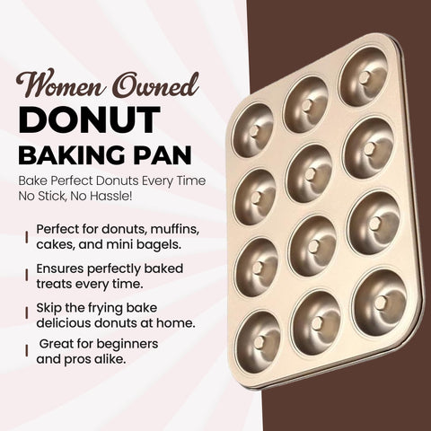 Good Dee's carbon steel donut pan built for durability