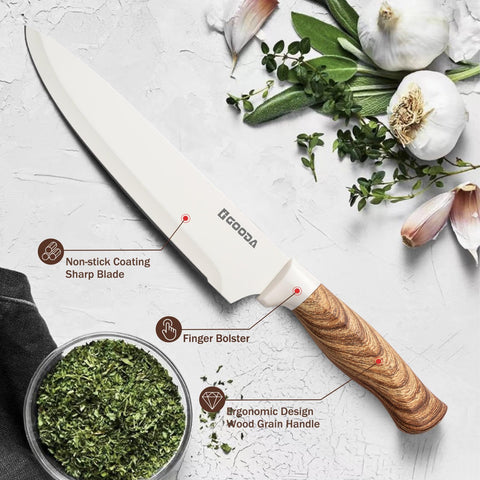 GOODA 8-inch bread knife for clean, even slices