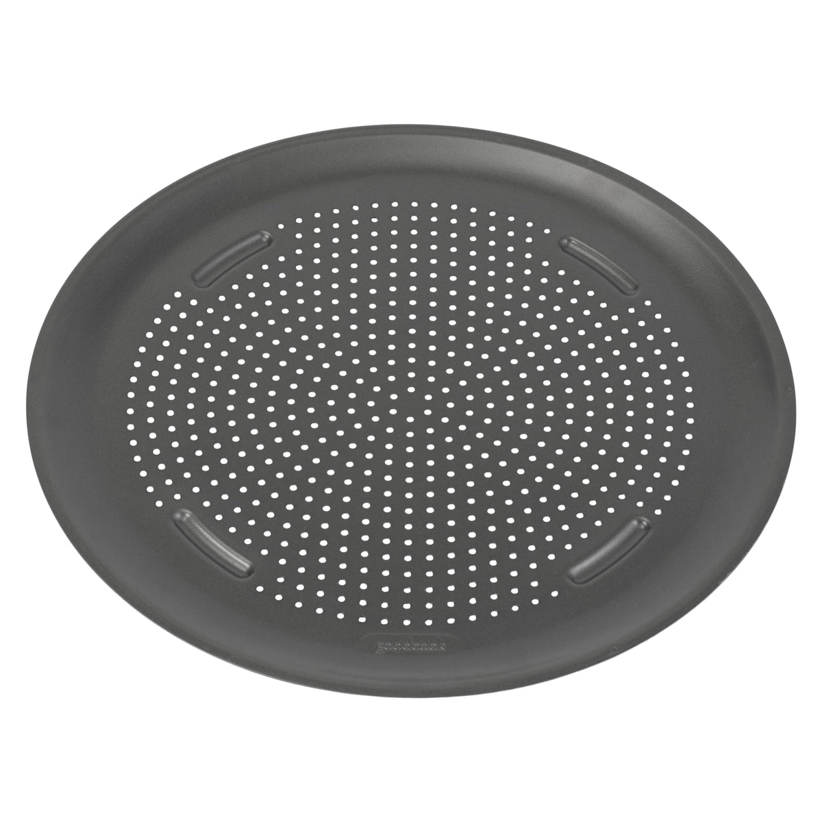GoodCook AirPerfect 16-inch perforated pizza pan promotes crispy crust.