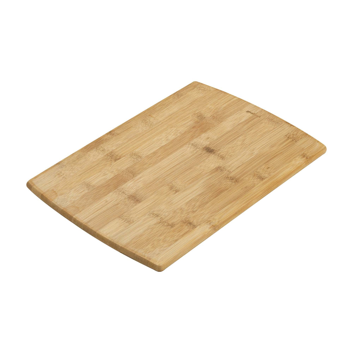 GoodCook bamboo cutting board on a kitchen counter with a durable surface