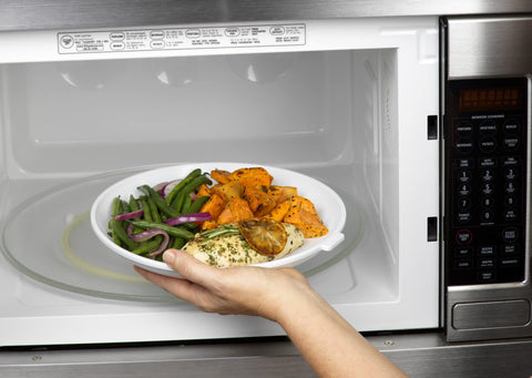 GoodCook cool-touch design stays comfortable after microwave use.