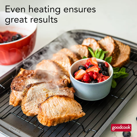 GoodCook multipurpose cooling and glazing rack ideal for baked goods