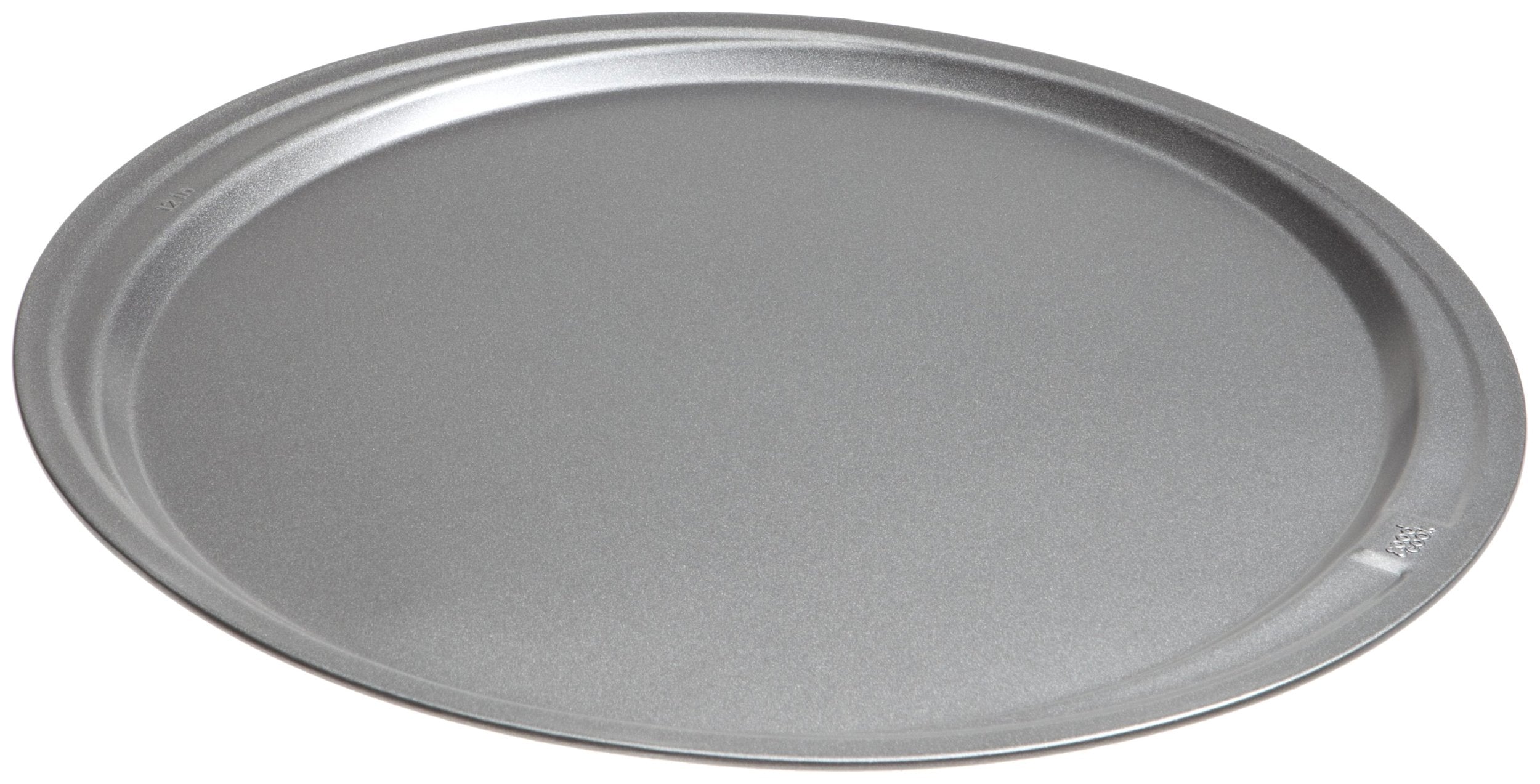 GoodCook pizza pan with dishwasher-safe nonstick surface for quick cleanup.