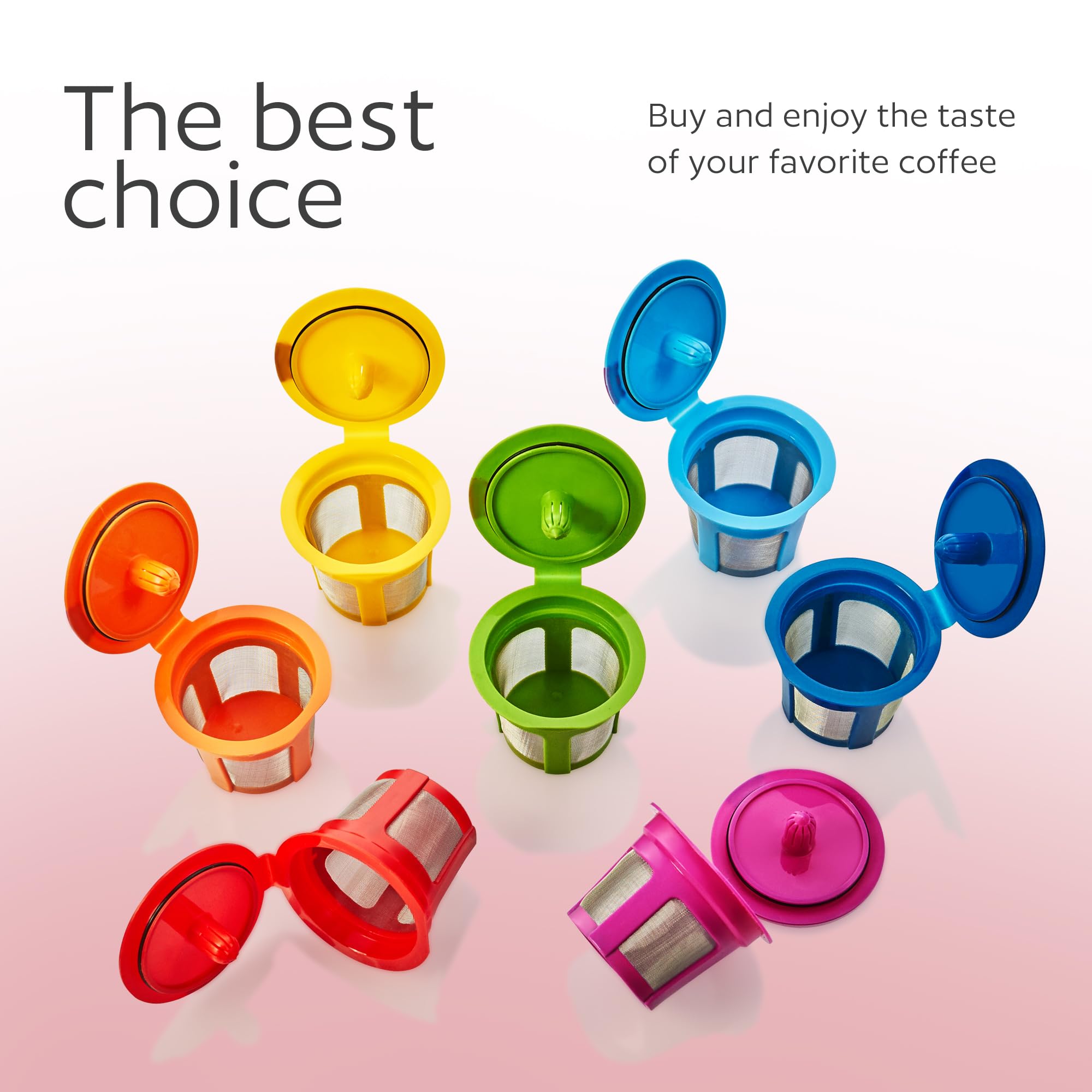 GoodCups eco-friendly reusable K-Cups reduce waste and preserve flavor